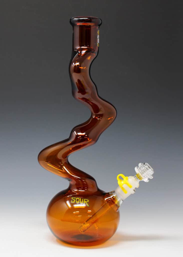 Sour 15" skinny twist amber Sour 15" skinny twist amber