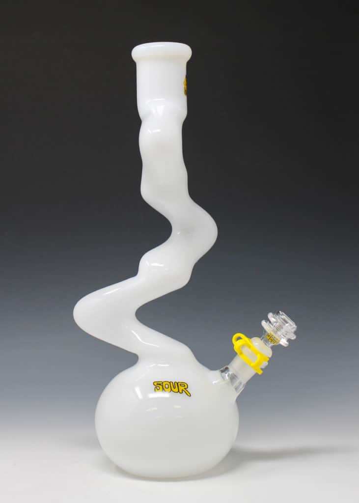 Sour 15" skinny twist white Sour 15" skinny twist white