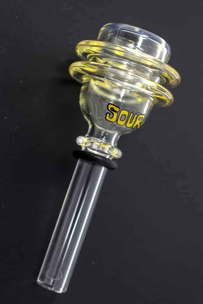 Sour 2-ring glass bowl
