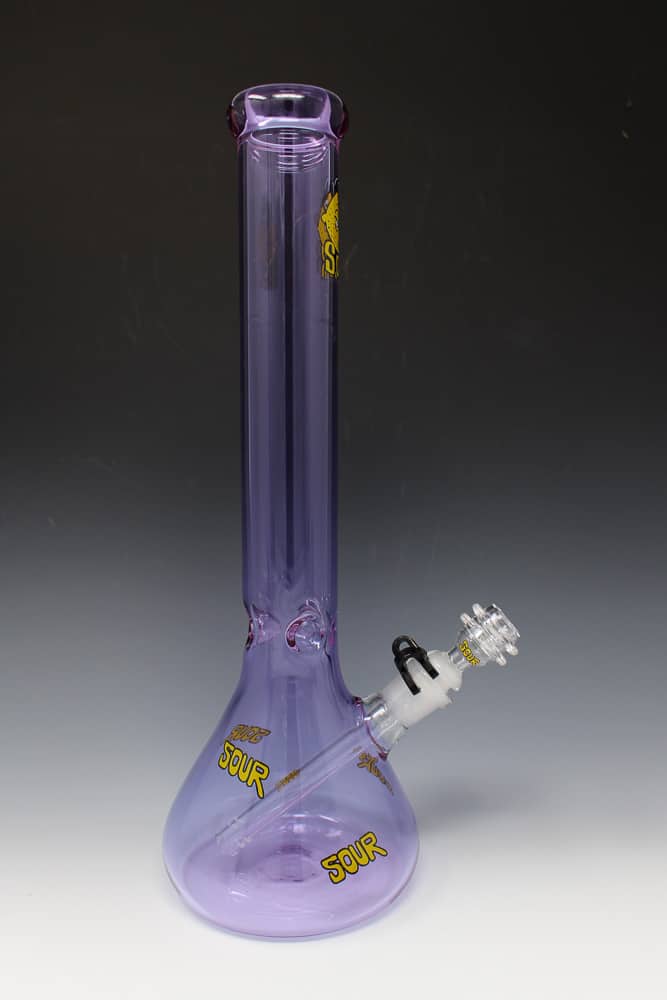 Sour 150 Purple Beaker bong