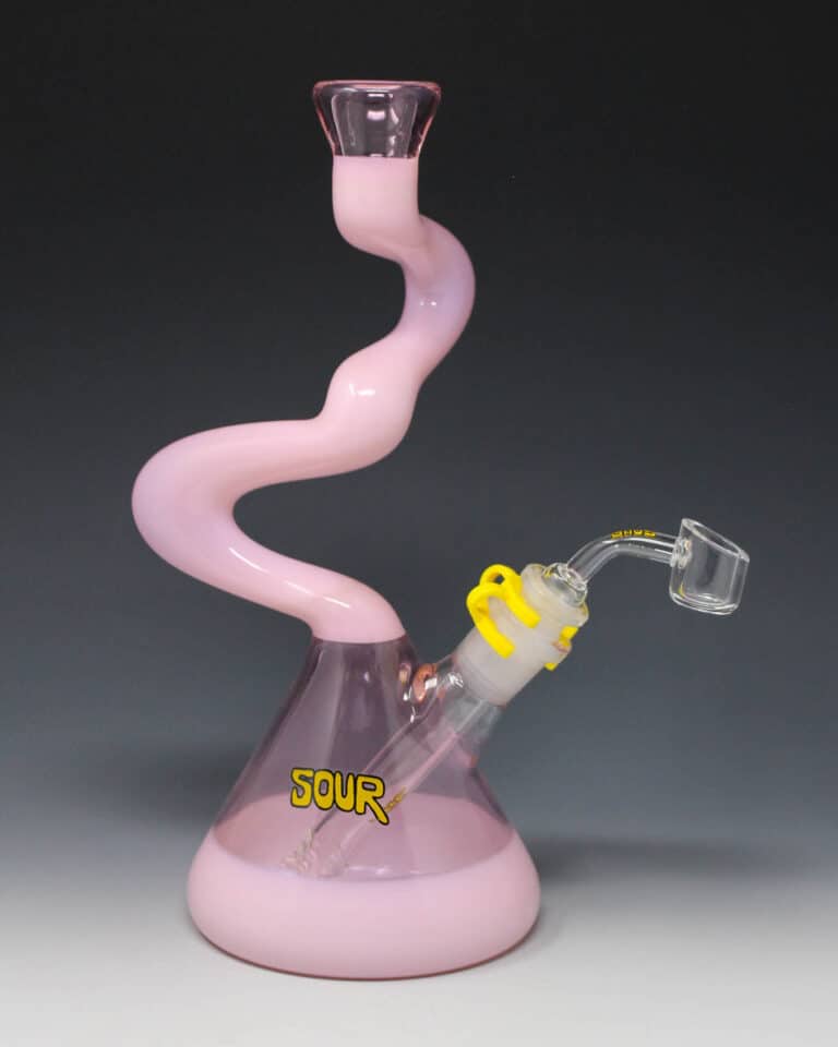 Sour mini twist oil rig pink