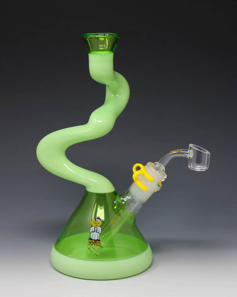 Sour mini twist oil rig slime
