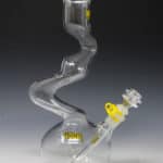 Sour 12" skinny twist clear