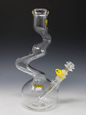 Sour 12" skinny twist clear Sour 12" skinny twist clear