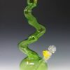 Sour glass 15" skinny twist lime green Sour glass 15" skinny twist lime green