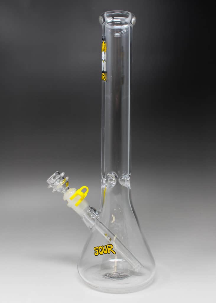 Sour 15" 44mm Straight Beaker Clear