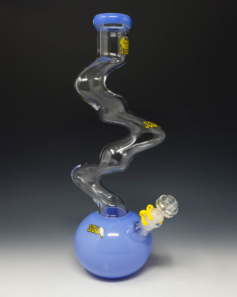 Sour Glass Skinny Twist 15" blue