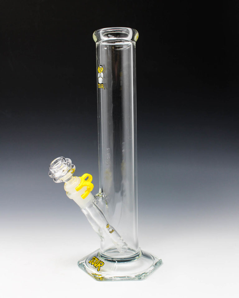 Sour glass 12" straight tube bong Sour glass 12" straight tube bong